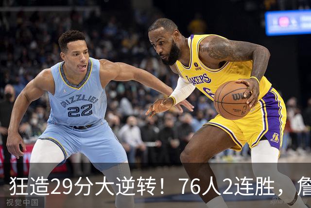 狂造29分大逆转！76人2连胜，詹姆斯创第一神迹，哈登马克西冲突